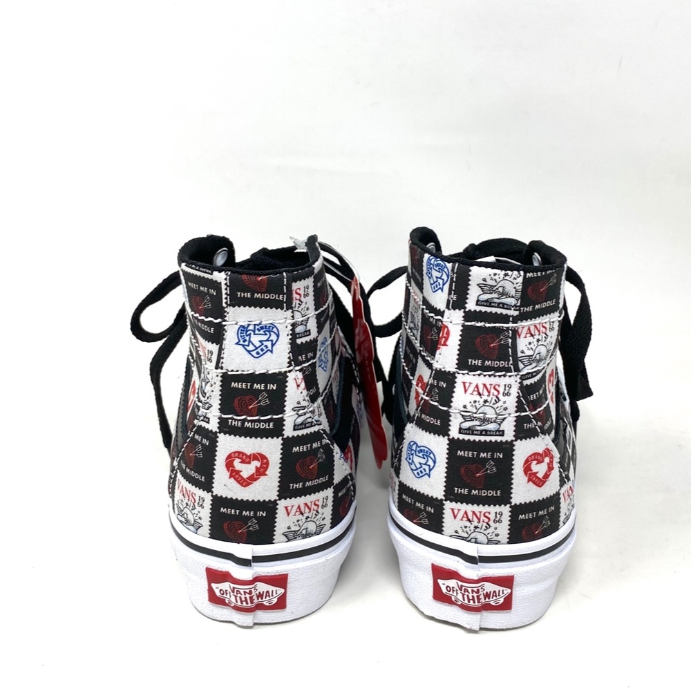 💖MEGA SALE💖VANS SK8-HI Tapered Love Black Men’s High Top Canvas VN0A4U16B0A - Picture 5 of 7